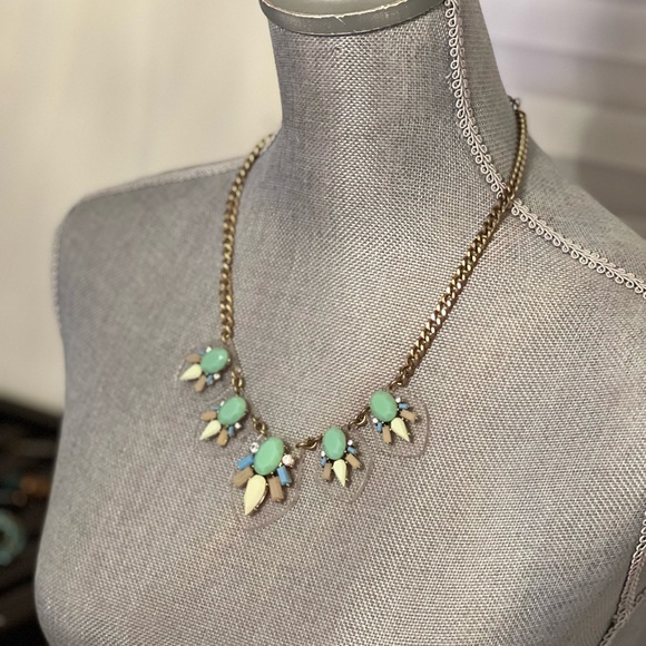 Jeweled J. Crew statement necklace. - Picture 4 of 4